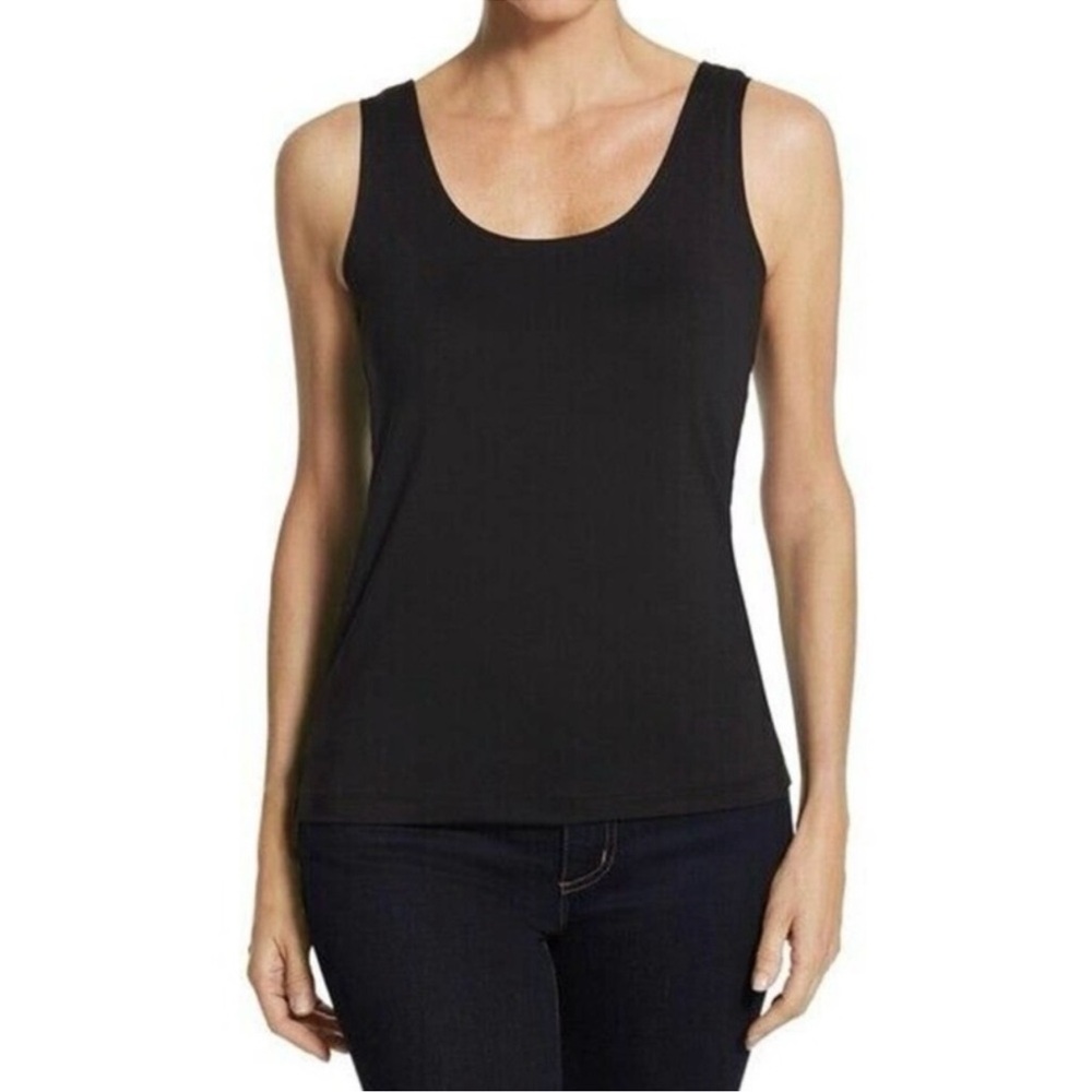 Chico's Elegant Black Tank Top